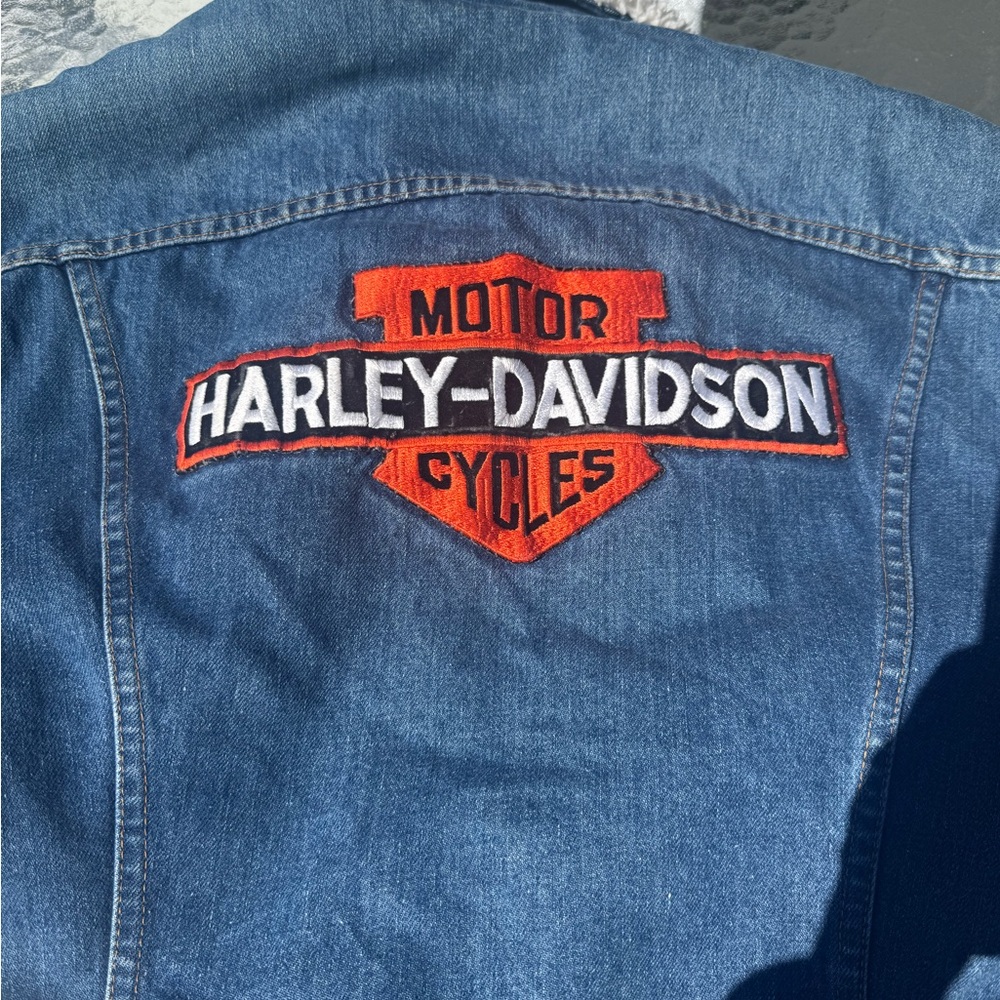 Levi’s Sherpa lined Harley jacket